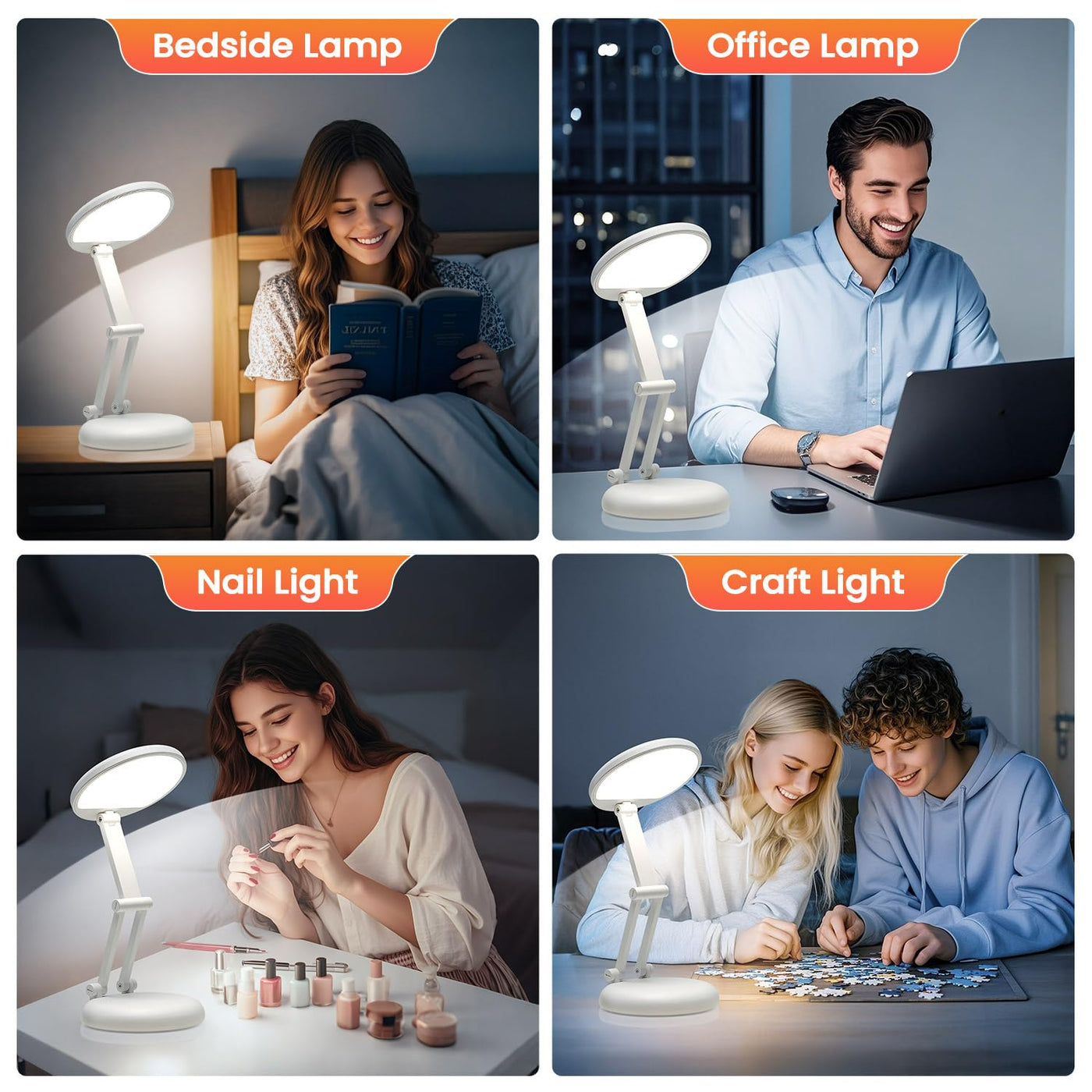 Foldable & Portable Desk Lamp