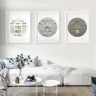 Ensemble de broderie pour adultes-motif floral