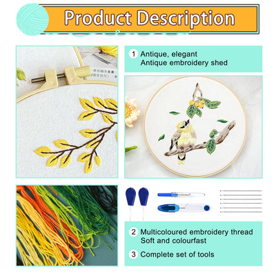 Kit De Broderie Kit De Broderie Pour Débutants BRICOLAGE Au Point De Croix