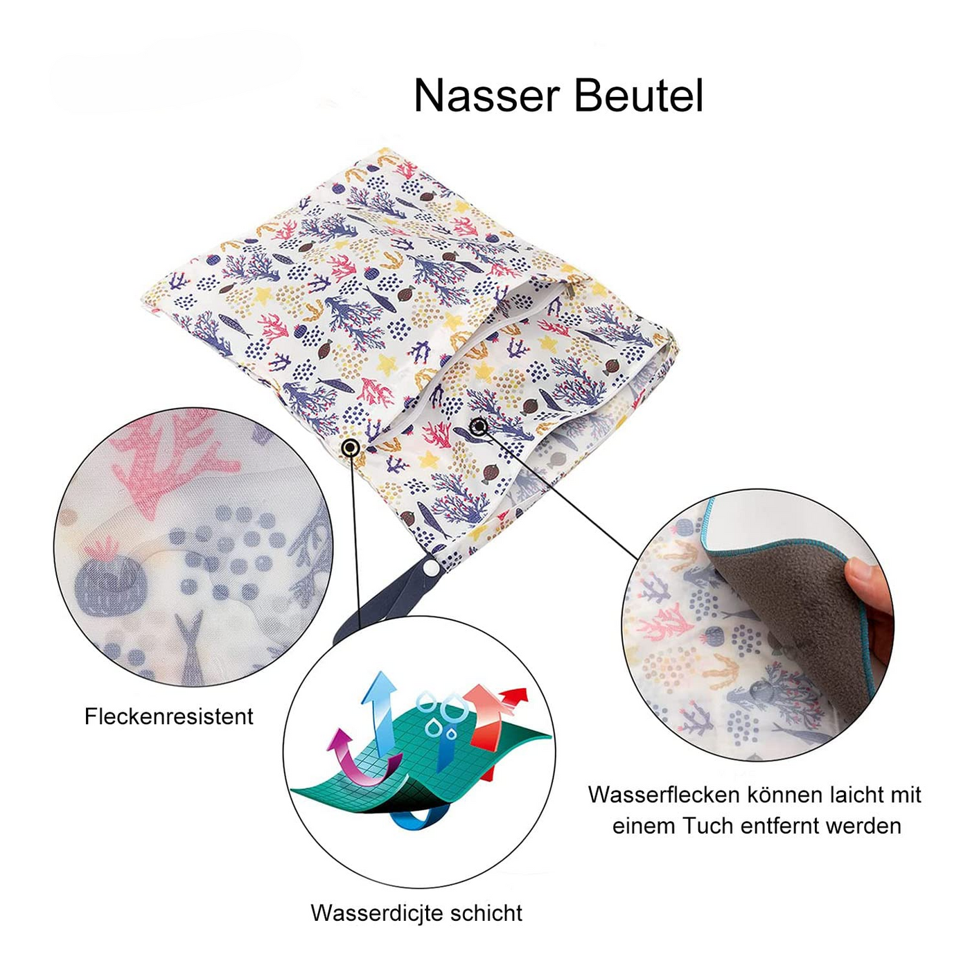 4 Stück Wickeltasche