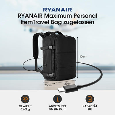 Sac à dos pour bagages à main Sac à dos de voyage