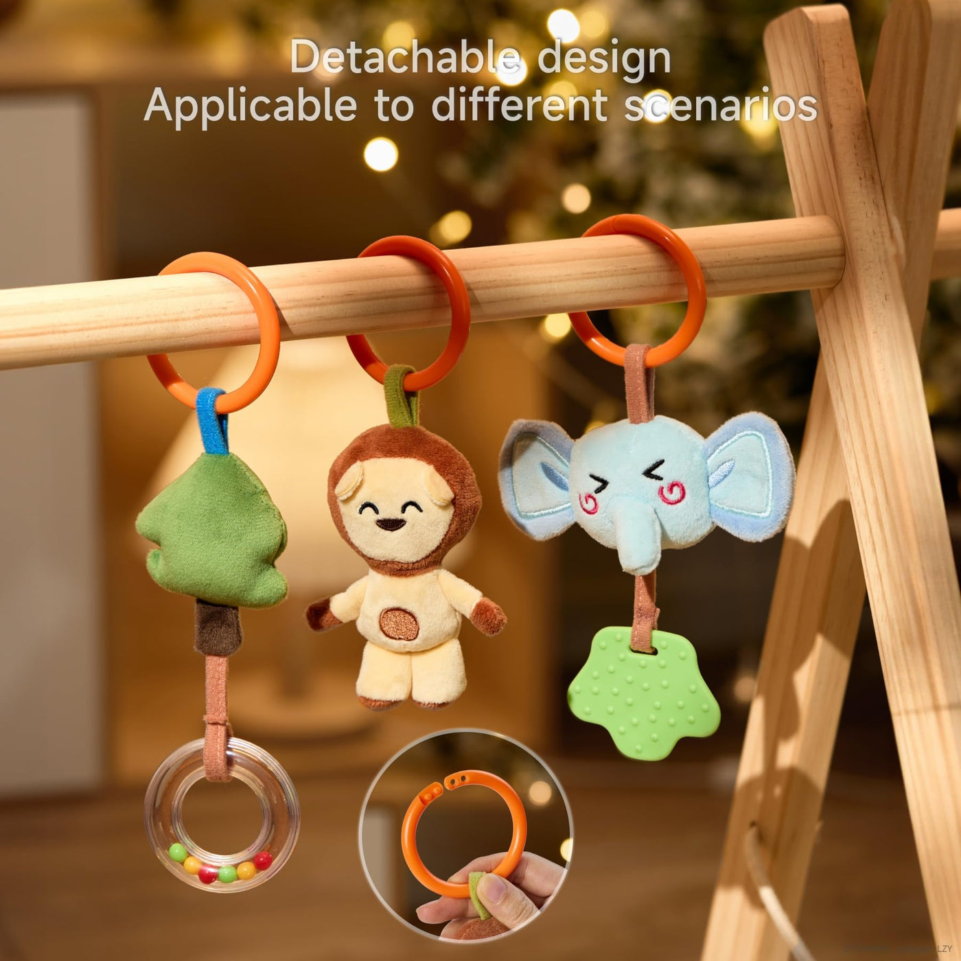 Jouet pour bébé en forme de spirale de girafe