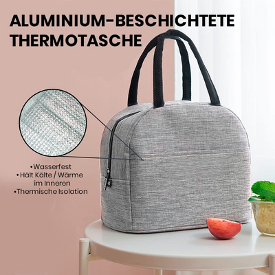 Kühltasche, Lunchbag, Thermotasche mit Folienfutter, isolierte Lunchbag