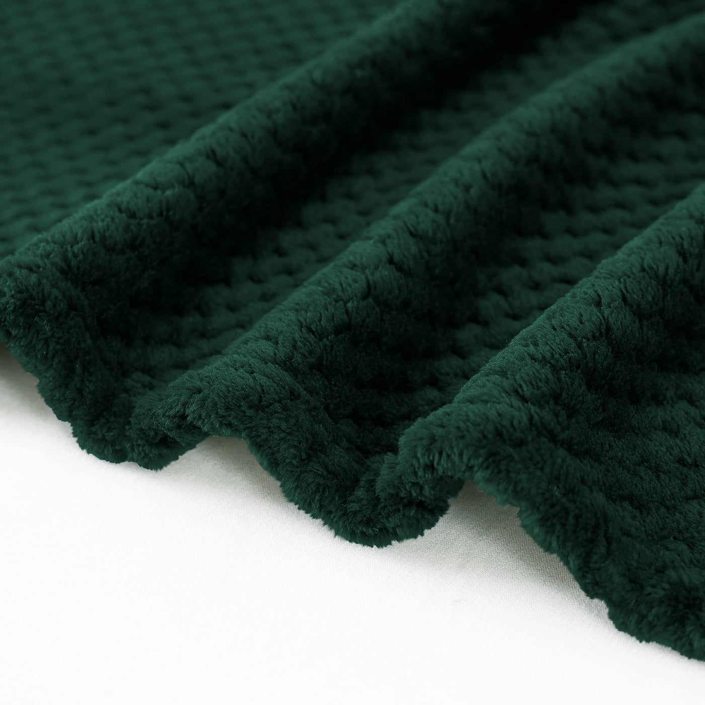 Couverture douillette Couverture en polaire super douce et chaude pour le canapé et le lit avec motif gaufré, couverture douillette et confortable