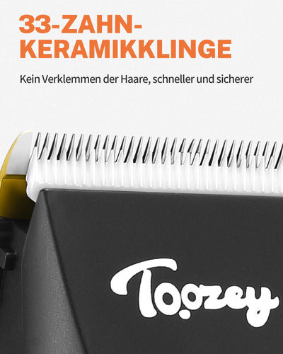 Tondeuses pour Chiens Silencieuses, Tondeuses Professionnelles pour Chiens et Chats, Tondeuses Électriques pour Animaux de Compagnie, Sans Fil Rechargeables, Tondeuses pour Chiens avec Moteur Puissant de 7500 TR / min, Noir