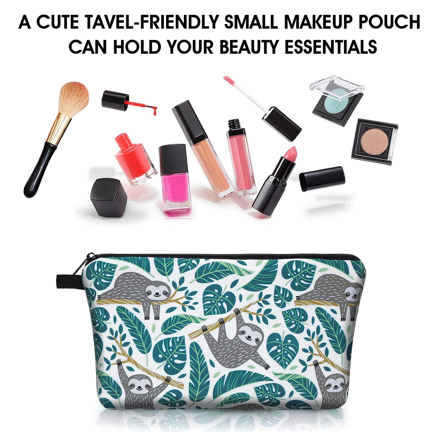 Cosmetic make-up bag canvas handbag mini bag purse