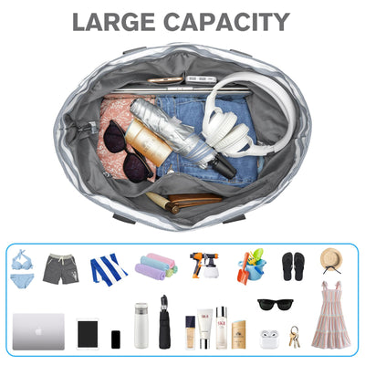 Sac de Plage Familial et Sac de Plage Pliable