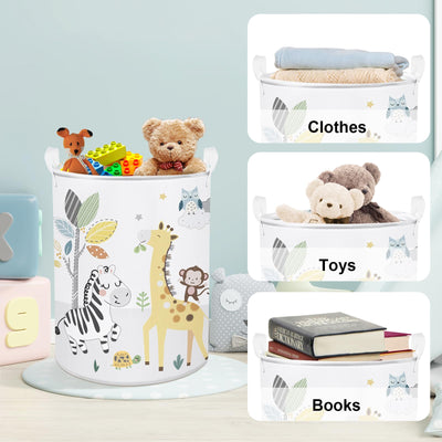 Baby laundry basket Clothes storage basket for children's room