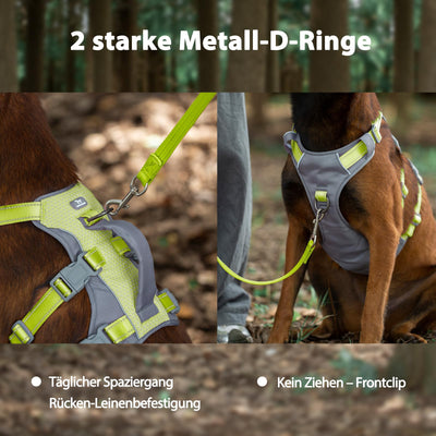 Harnais Réfléchissant pour Chien avec Poignée