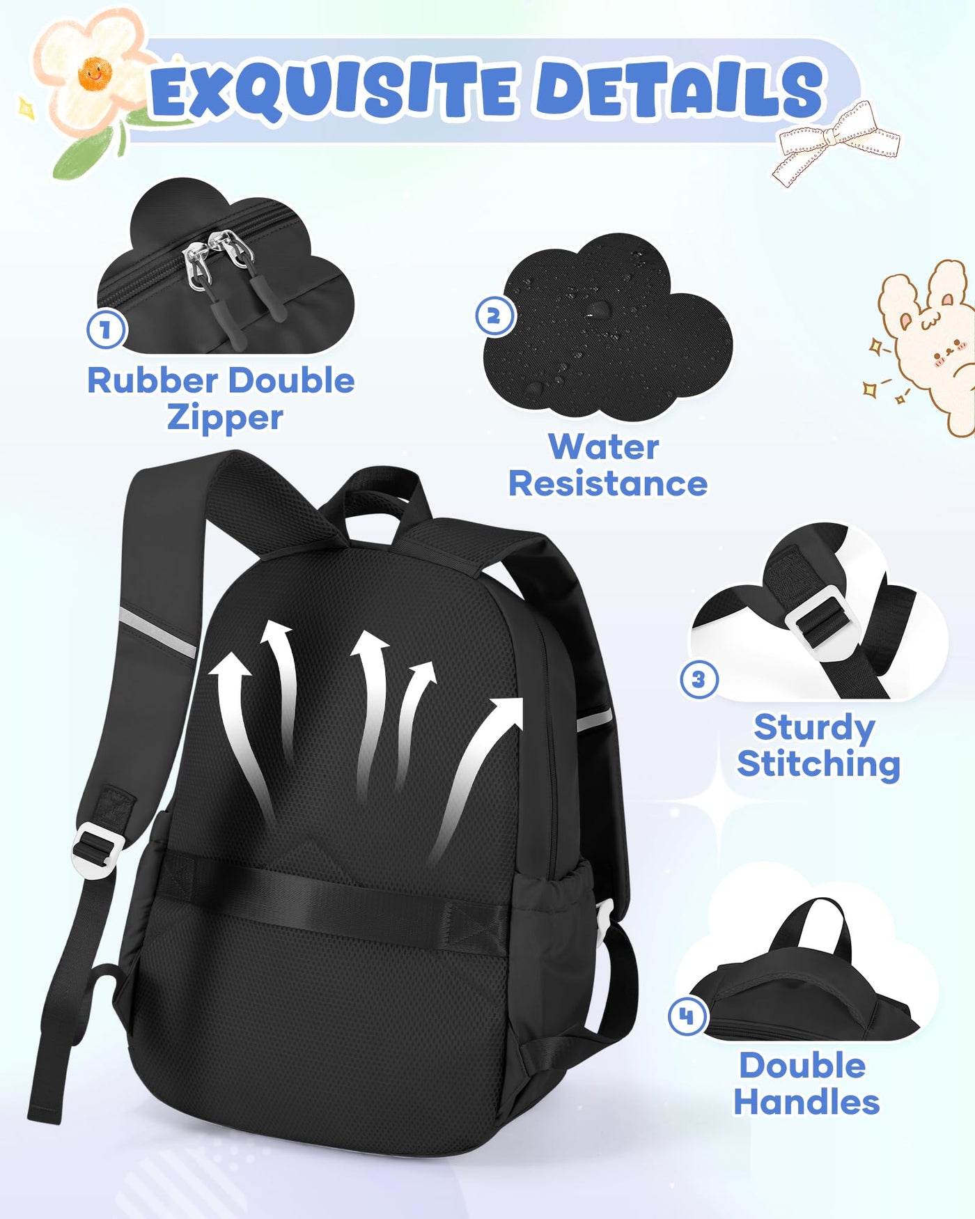 Lightweight School Backpack Teenager, Backpack Univcersity