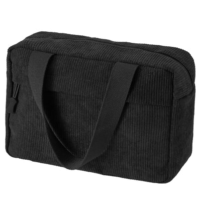 Large cosmetic bag corduroy toiletry bag make-up bag corduroy toiletry bags