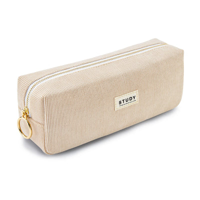 Pencil case Corduroy fabric pencil case School pencil case