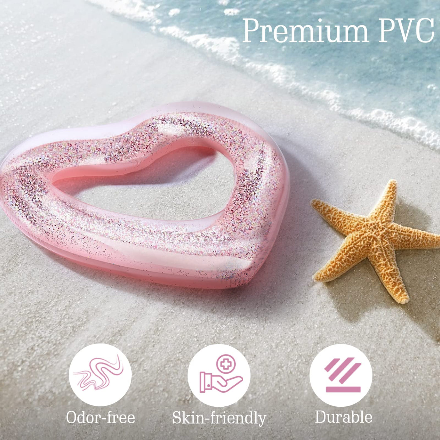 Anneau de Natation Gonflable Eau de Piscine