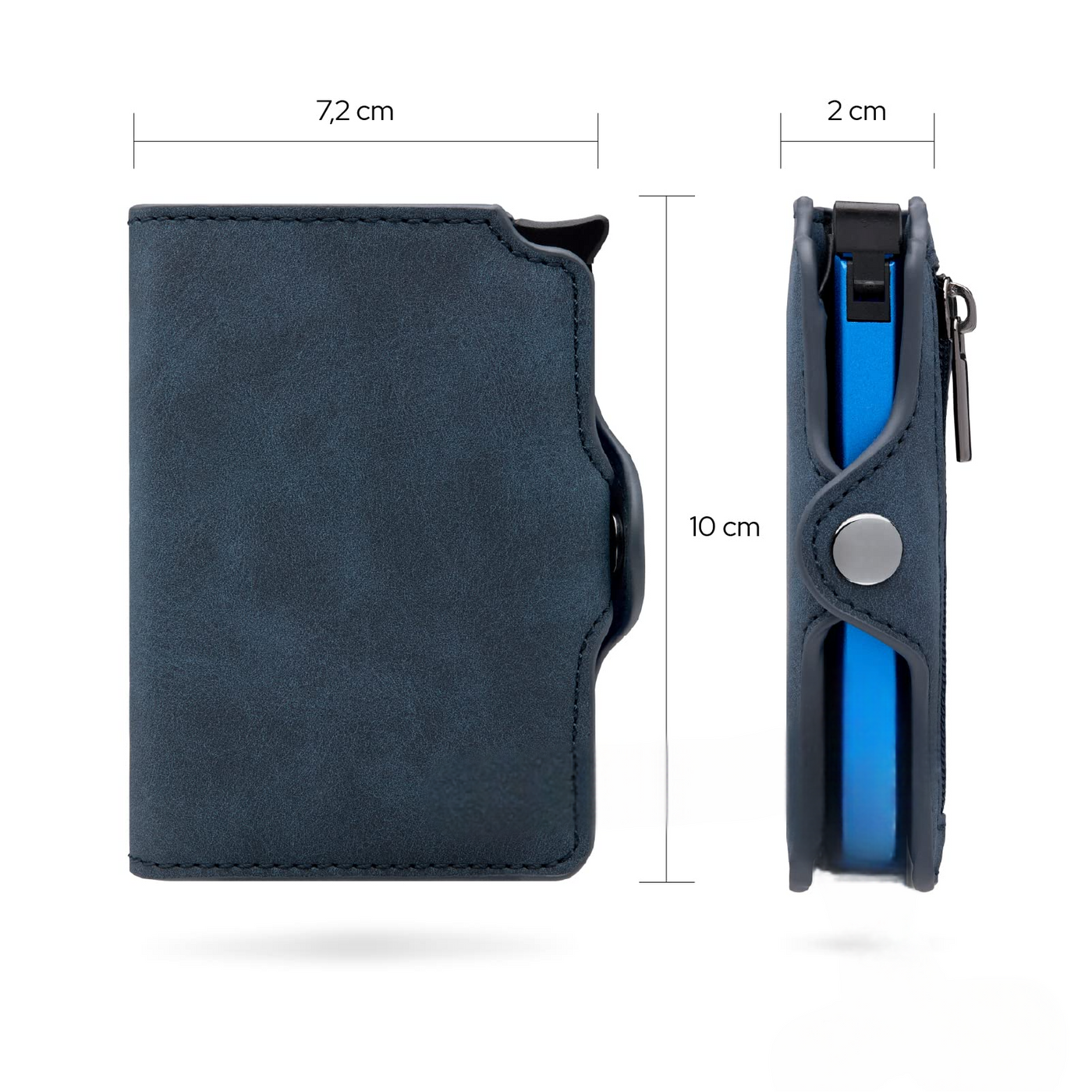 1 Porte-cartes protégé avec protection RFID