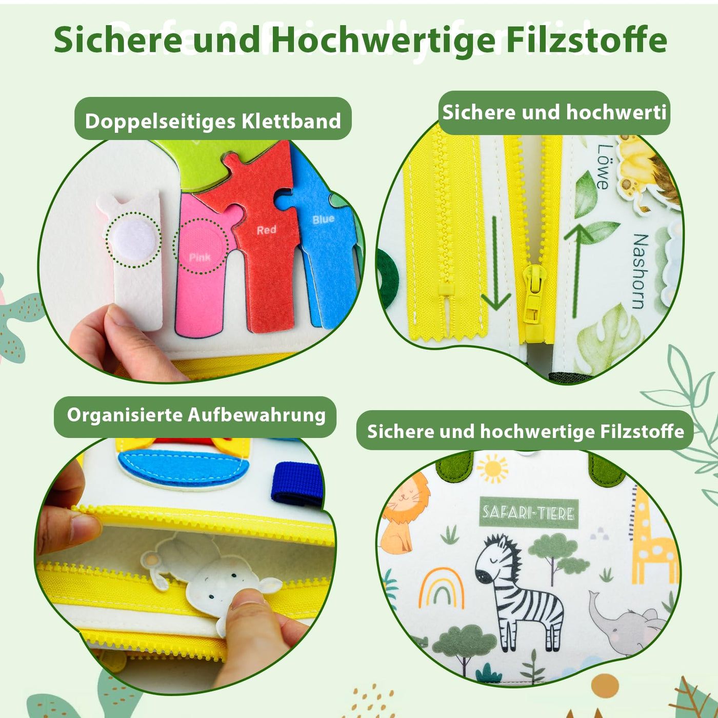 Busy Board 8 in 1 Toy Activity Board Motor Toys & Educational Toys