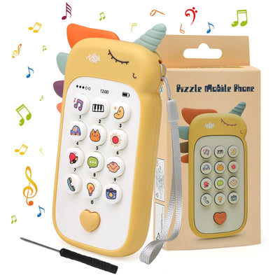 Baby phone, learning fun smart phone with songs sounds words sentences and flashing lights