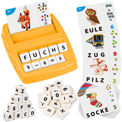 Jeux d'apprentissage des lettres cadeau inscription à l'école