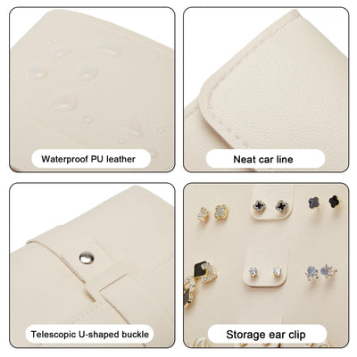 Rangement de boucles d'oreilles Pochette pour boucles d'oreilles Petits sacs de rangement de livres