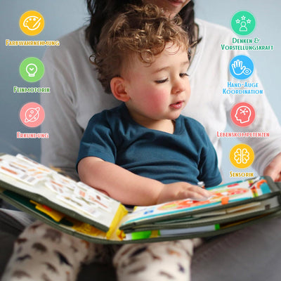 Busy Board 8 in 1 Toy Activity Board Motor Toys & Educational Toys