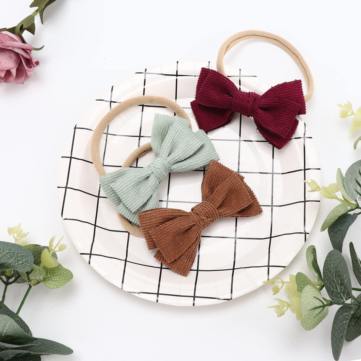 Bandeaux pour bébé Bandeau en nylon pour bébé