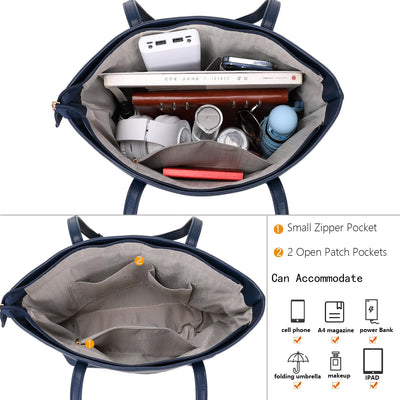 Large Capacity Work Bags with Zipper