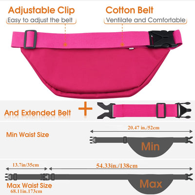 Ceinture Sac de taille étanche de grande capacité