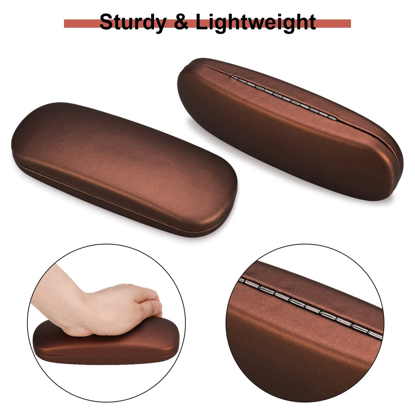 3 pieces glasses case, glasses hard case