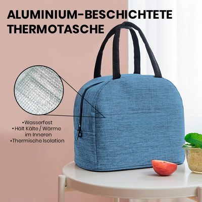 Kühltasche, Lunchbag, Thermotasche mit Folienfutter, isolierte Lunchbag