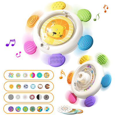 Saugnapf Spielzeug Baby 3 Stück sensorische Spinner Spielzeug für Baby Spinnerei Spielzeug