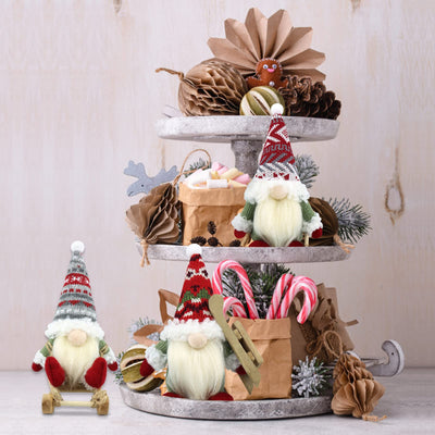 Christmas gnome set of 3 gnome figures Christmas decoration Christmas decorations gnome accessories for home kitchen decoration