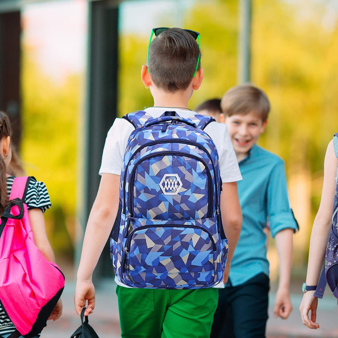 Schulrucksack Jungen Schultaschen Schulranzen Ergonomische Kinderrucksäcke