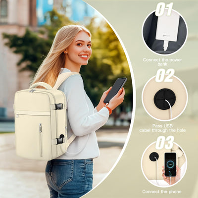 Hand Luggage Airplane Travel Backpack, Hand Luggage Backpack