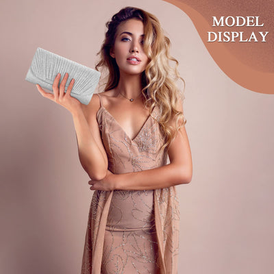 Sac de soirée, sac à main à la mode, pochette de mariage élégante, sac à chaîne enveloppe