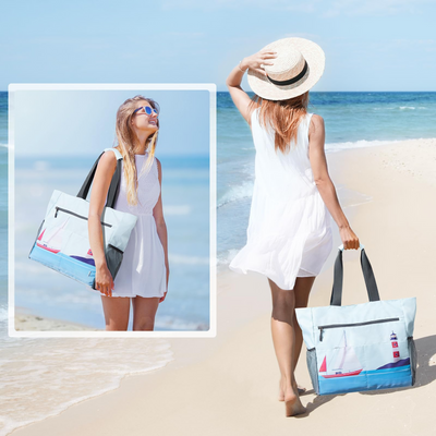 Sac de Plage Familial et Sac de Plage Pliable
