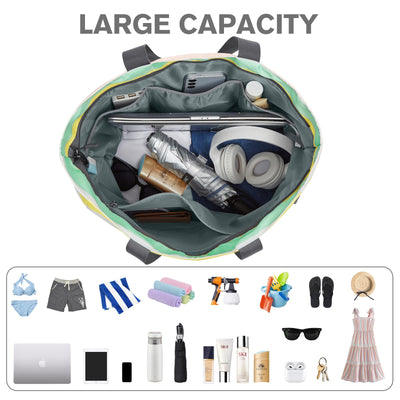 Sac de Plage Familial et Sac de Plage Pliable