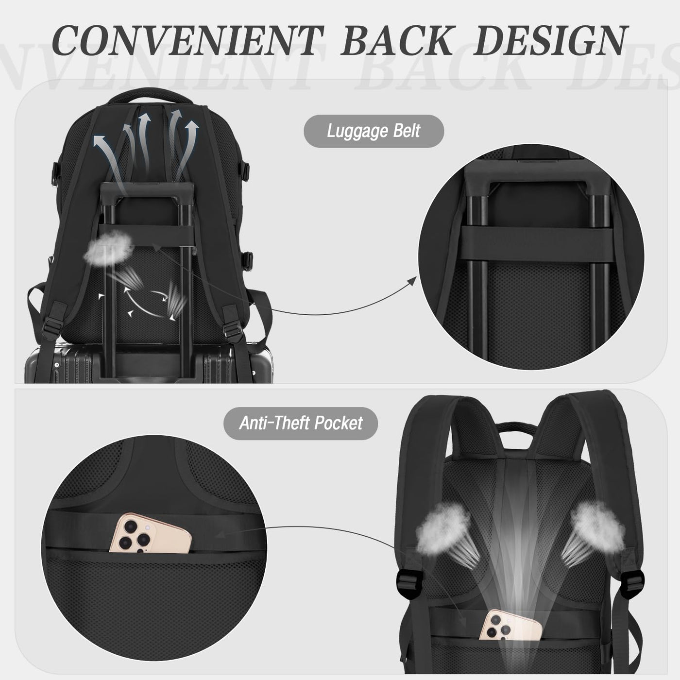 Backpack Hand Luggage Airplane Travel Backpack Carry On Luggage Travel Backpack