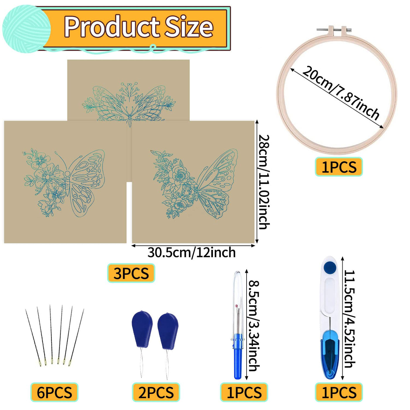Embroidery Kit Embroidery Kit For Beginners DIY Cross Stitch