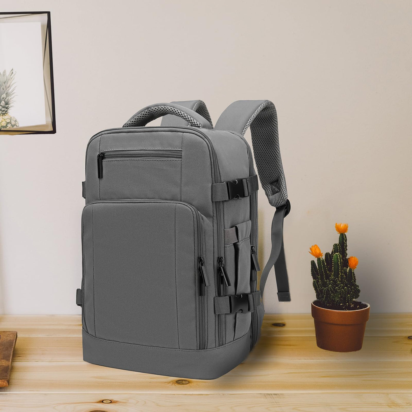 Hand Luggage Backpack Lightweight Laptop Compartment & Anti-theft Device