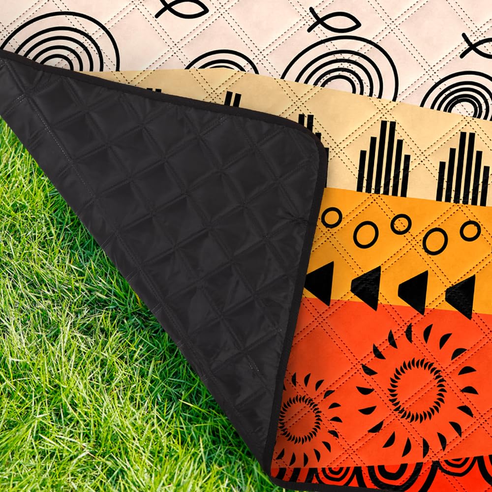 Couverture de pique-nique imperméable pour l'extérieur, tapis de plage