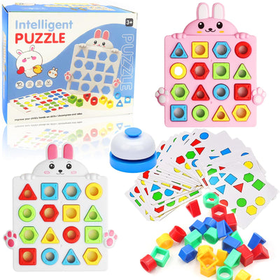 puzzle,shape matching game color sensory learning toys,shape learning toys,color matching toys