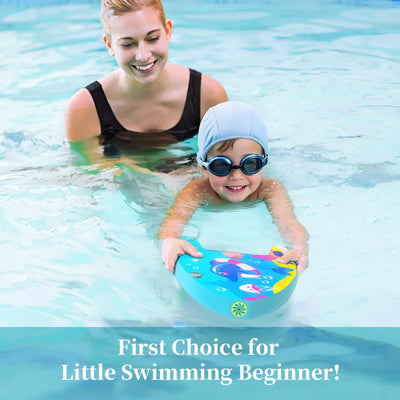 Swimming board for children adults, with handles