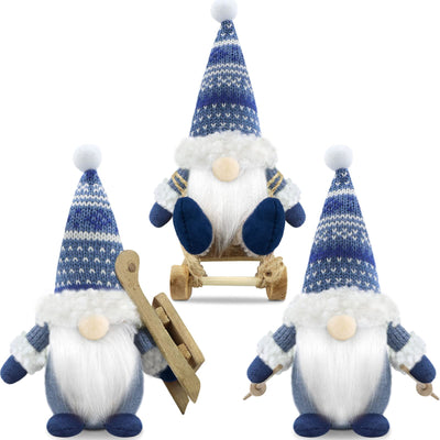 Christmas gnome set of 3 gnome figures Christmas decoration Christmas decorations gnome accessories for home kitchen decoration