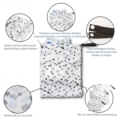 Sac à Couches 4 Pièces