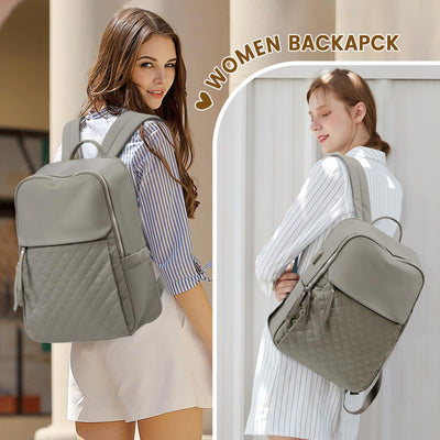 Rucksack Eleganter mittlerer Laptoprucksack Laptopfach USB-Ladeanschluss Schulrucksack Teen Rucksack Schule Wasserdichter Arbeitsrucksack