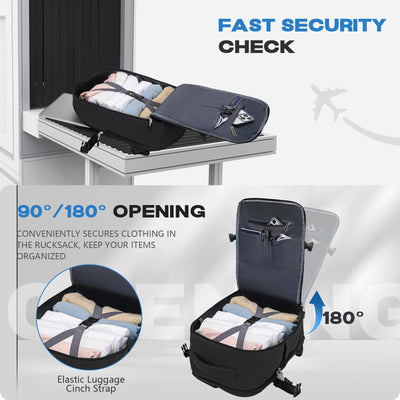 Hand luggage, Travel Backpack Underseat