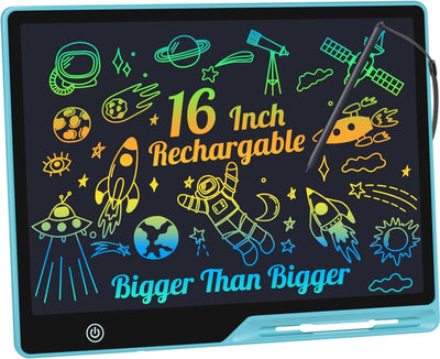 LCD writing tablet for children, rechargeable drawing tablet