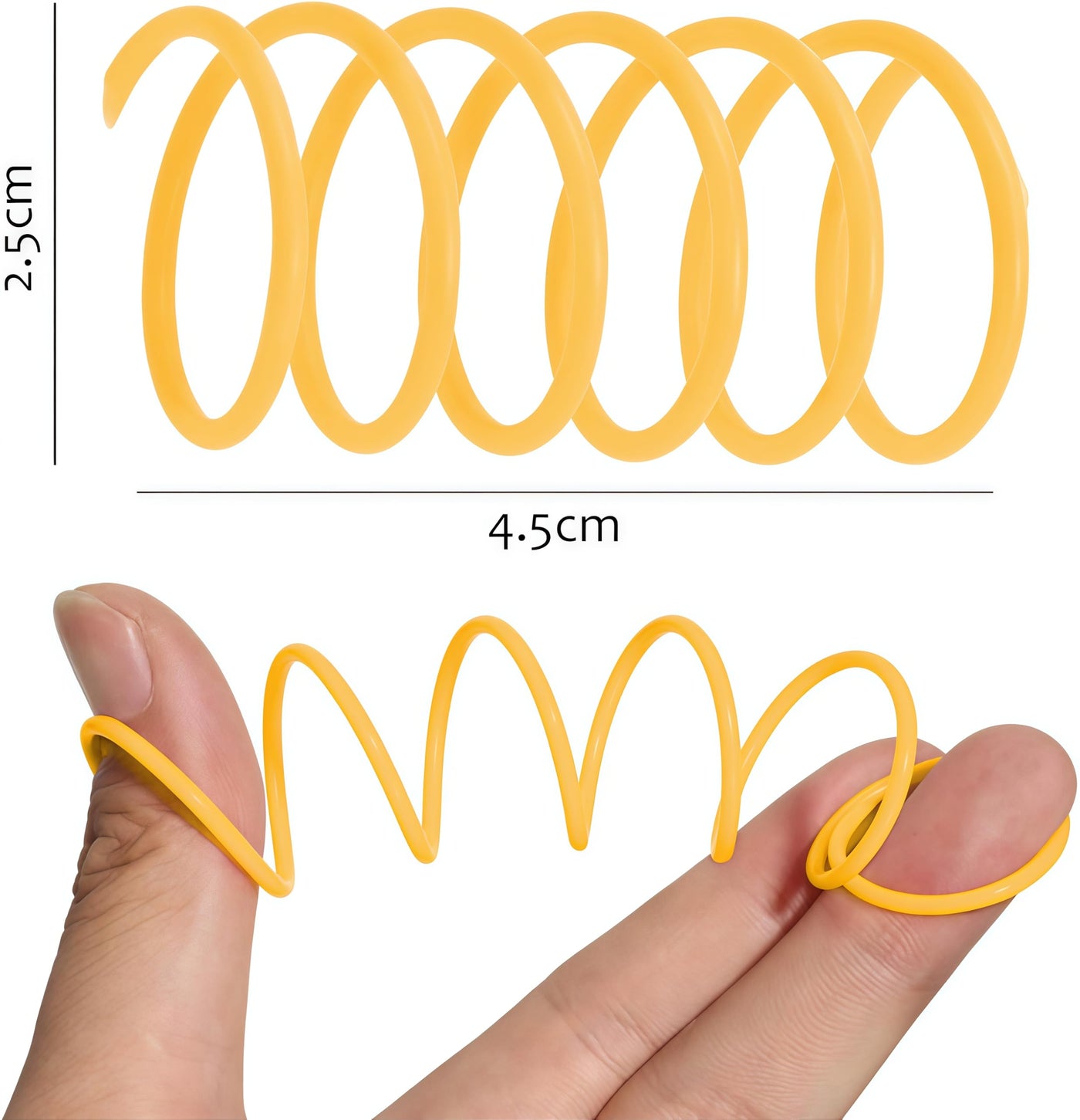 Jouet pour chat 100 pièces, plumes spirales créatives en plastique coloré