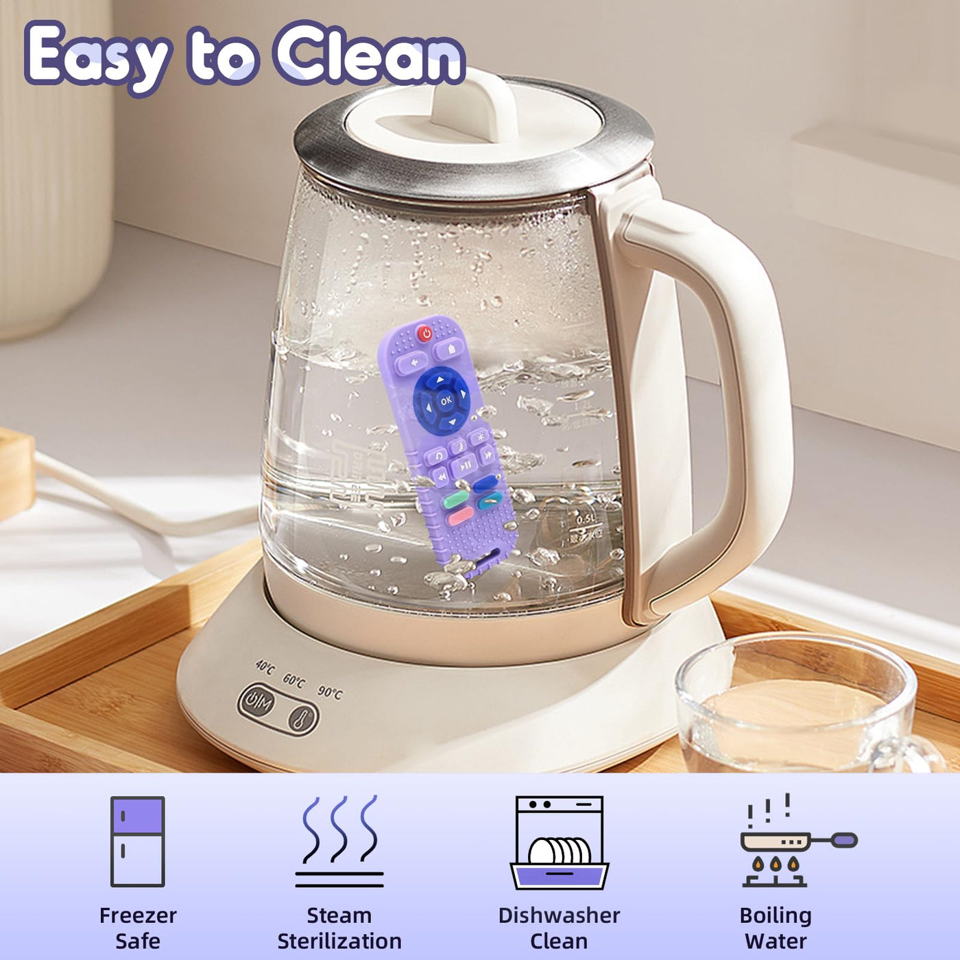 Jouet de dentition télécommande de dentition pour bébé