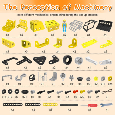 Jouets de Construction Jouets d'ingénierie 6 en 1