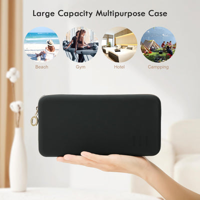 Organisateur de pinceaux de maquillage pour le voyage